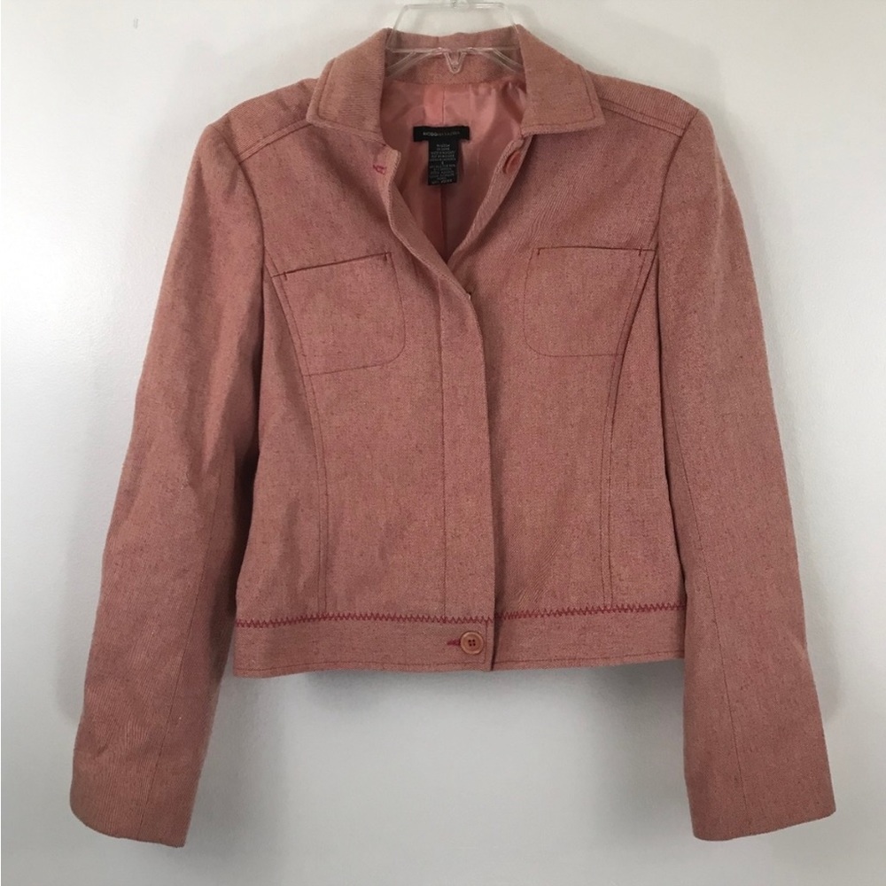 BCBG Maxazria jacket coral‎ size 6 suit